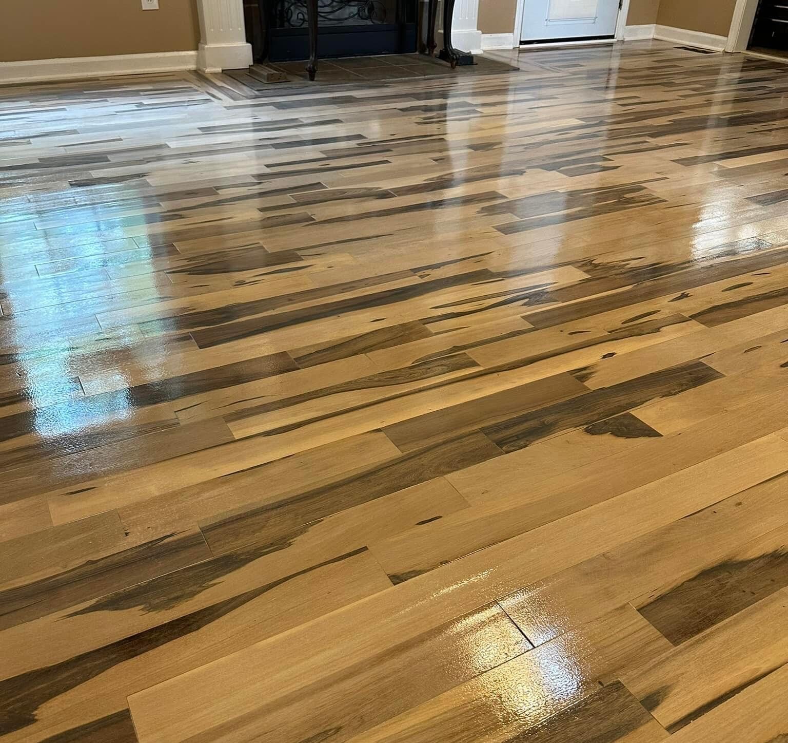 Hardwood Flooring Nashville shiny wood