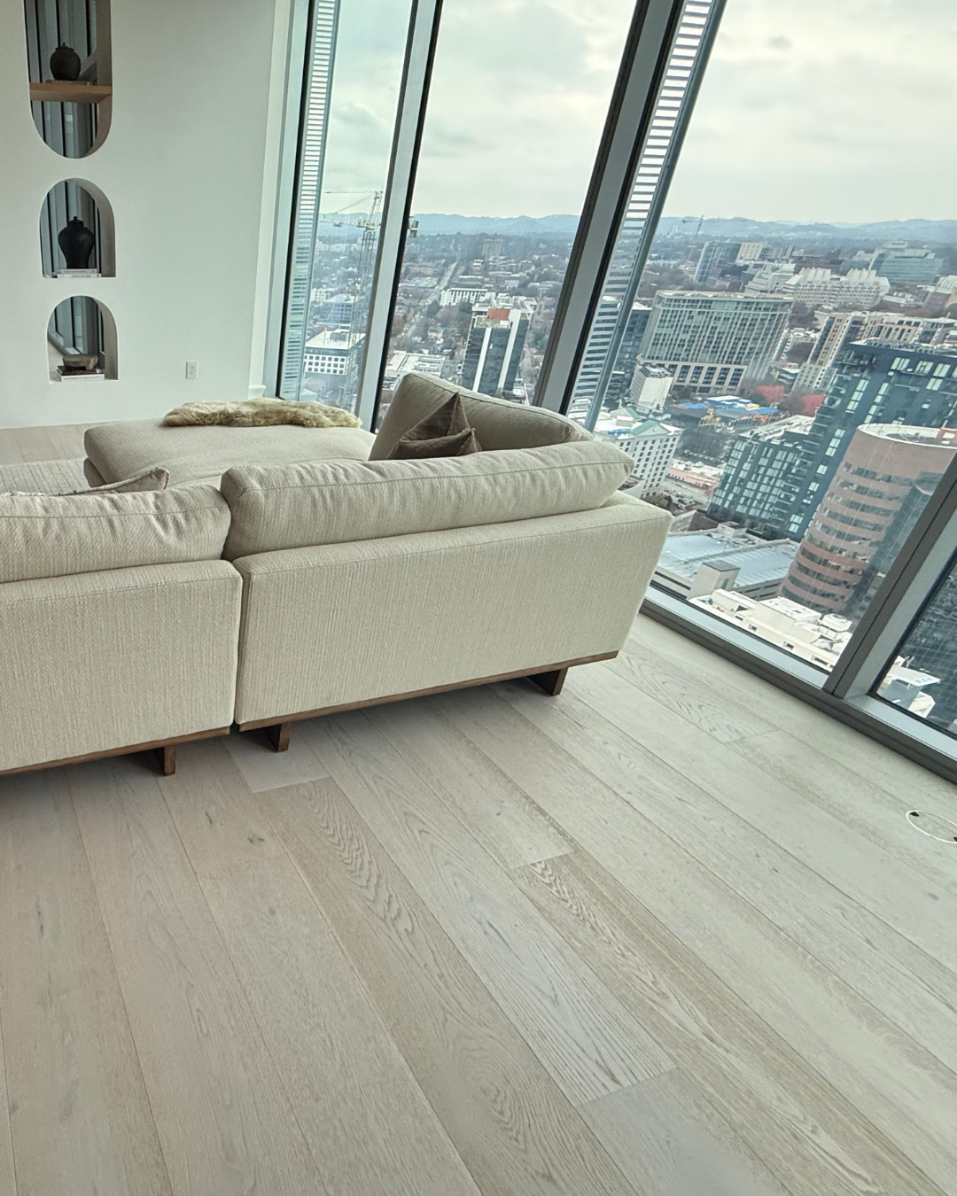 Downtown Nashville Flooring Project in condo
